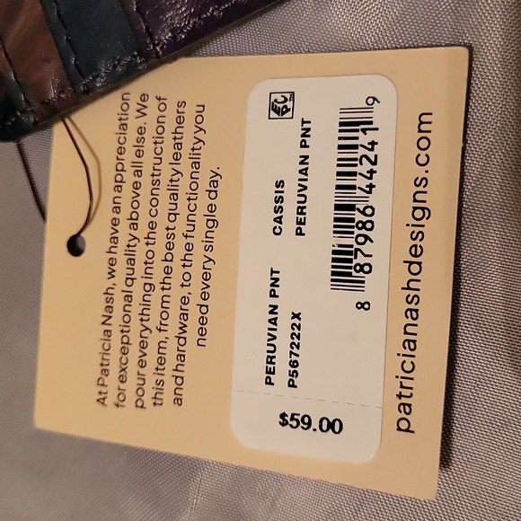 Patricia Nash Cassis Peruvian painting - Picture 5 of 6